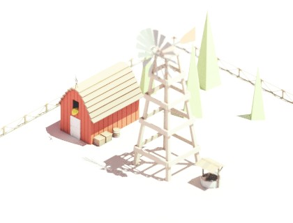 Low Poly Farm