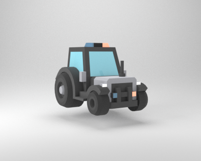 Police Tractor